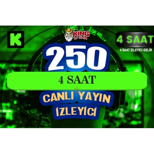  ⚜️4 SAAT  250 KICK CANLI YAYIN İZLEYİCİ